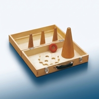 Planche en bois pour la rééducation post-AVC, entraînement de la fonction des doigts, équipement d'exercice pour hémiplégie avec insertion de bâtonnets