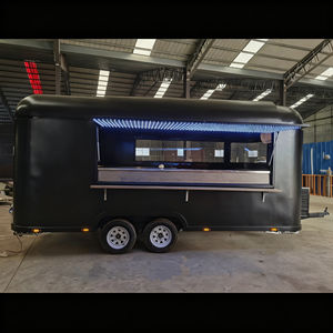 Carrito de Comida Eléctrico para Hot Dogs, Mercado Nocturno, Zona Turística, Parque, Restaurante Móvil, Quiosco de Venta Rápida de Café, Acero Inoxidable, 4 Ruedas - Product Image 4
