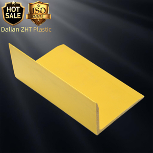 Đùn nhựa PVC ống dẫn PVC đùn PE hồ sơ L hình dạng góc góc pcs PVC L hình dạng hồ sơ cột góc bảo vệ - Product Image 1