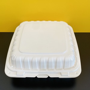 Boîte alimentaire jetable en amidon de maïs de style moderne, 350 ml, avec couvercle, pour emballage à emporter - Product Image 6