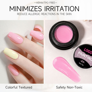 Esmalte de Uñas en Gel UV de Larga Duración, Vegano, Ecológico, Sin HEMA, No Tóxico, 9 Colores, para Salones de Uñas Profesionales, Venta al Por Mayor OEM - Product Image 4