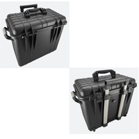 GDT22802 16 pouces Étanche IP67 Instrument Hardware Boîte à outils Enhanced PP Trolley Safety Protection Case
