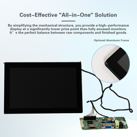 Módulo de Pantalla Táctil Industrial de 10.1 Pulgadas - Resistente a Impactos, Ideal para Máquinas de Café y Kioscos, Compatible con OEM y ODM