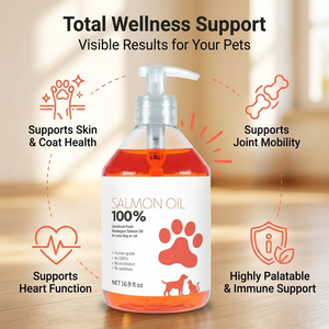 OEM 100% Naturel Premium Huile de Saumon Friandises Tendres pour Chiens et Chats Oméga 3 6 9 DHA Multivitamines Santé de la Peau, du Pelage, de l'Immunité et des Hanches/Articulations - Product Image 5