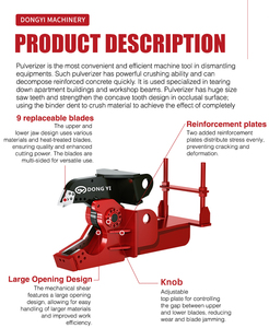 Accessoires pour excavatrices, cisailles mécaniques durables, faible entretien, cisailles <span class=keywords><strong>à</strong></span> liaison haute résistance pour toutes les marques d'excavatrices - Product Image 2