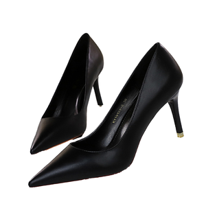 Pumps pour femmes de haute qualité, élégantes sandales en satin, talons fins pointus, taille 43, chaussures à talons hauts à enfiler - Product Image 1