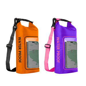 Açık rulo üst su geçirmez sırt çantası seyahat yüzer su geçirmez kuru çanta kayak botla yüzme ve kamp için - Product Image 4