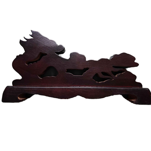 Support d'épée de dragon noir en bois massif pour support d'affichage de table <span class=keywords><strong>Katana</strong></span> - Product Image 2