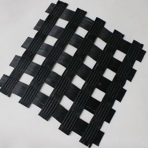 50-50kn Pet Đen Polyester hai trục tensar geogrid cho xây dựng đường bộ - Product Image 6