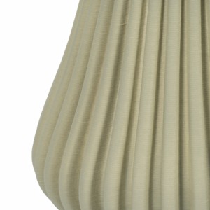 Vaso in Porcellana Scanalato, Colore Neutro Morbido, Texture Verticale Scolpita, Vaso Decorativo per Fiori, per Soggiorno e Arredamento Casa - Product Image 3