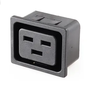 16A 250v AC power socket 3pin female industrial socket high power cabinet socket