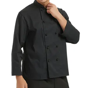 Custom OEM Design Best Executive Hotel Restaurant Cook Baker Chef Coat Jacket Uniform Men Women