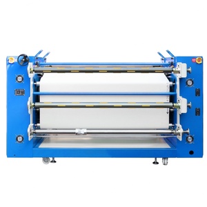 Big Format Semi-Automatic <b>Roll</b>-<b>roll</b> 420 Drum Bottom Feeding Heat Press Machine for Curtains New - Product Image 4