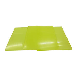 Panneau mural en polyuréthane thermoplastique découpé résistant à la chaleur transparent 0,5 mm d'épaisseur, panneau rigide transparent fin, feuille personnalisée en PU de 2 mm - Product Image 1