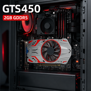 Neue <span class=keywords><strong>GTS450</strong></span> 2GB GDDR5 128Bit Grafikkarte mit Lüfterkühlung für DVI VGA Gaming GPU Desktop-Computer PC-Teile - Product Image 4