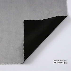 Muestra gratis Venta directa de fábrica Holanda terciopelo al por mayor superpoly 100% poliéster para sofá y tapicería - Product Image 5