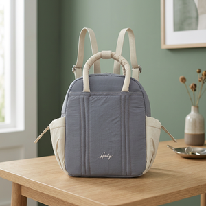 Mochila Ligera para Mujer, Material Tipo Paracaídas, con Cierre de Cremallera, Correa Ajustable y Diseño de Bolsillos Funcionales - Product Image 2