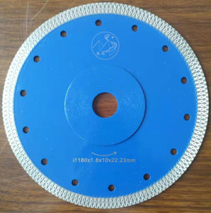 <span class=keywords><strong>Disque</strong></span> de coupe pour couper le granit, la porcelaine et la céramique, lame de scie diamant pressé à chaud, de qualité supérieure, 9/7 pouces, <span class=keywords><strong>180</strong></span> <span class=keywords><strong>mm</strong></span> - Product Image 5