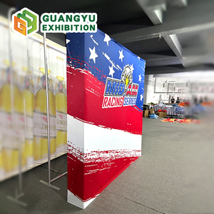 Espositori Economici Personalizzati 8ft 10ft 20ft per Fiere, Banner e Pareti Espositive in Tessuto Tensionato, Display Pop-up - Product Image 3
