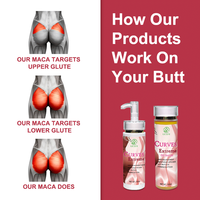 Crème et Huile pour l'Augmentation des Hanches et des Fesses à Marque Blanche, avec Effet Lifting et Raffermissant Puissant pour les Fesses