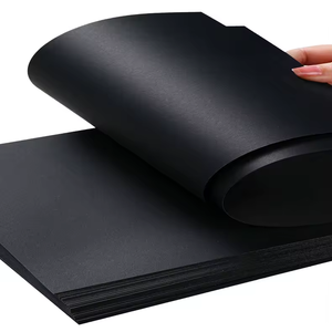 Papel Bristol Negro Mate Resistente a la Decoloración de 787x1092mm 889x1194mm, Papel para <span class=keywords><strong>Pizarra</strong></span> con Recubrimiento de PE para Impresión de Cubiertas de Libros y Carpetas - Product Image 3