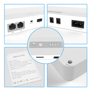 WGP 미니 <span class=keywords><strong>UPS</strong></span> 20800mAh 대용량 USB 5V DC 9V 12V POE <span class=keywords><strong>24V</strong></span> 48V QC 3.0 지원 휴대용 POE 미니 <span class=keywords><strong>UPS</strong></span> (와이파이 공유기용) - Product Image 3