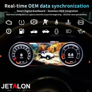 Pour Toyota 4Runner 2010-2022 Tableau de bord numérique LCD Panneau d'instruments GPS Compteur de vitesse Cockpit virtuel Horloge Tachymètre - Product Image 5
