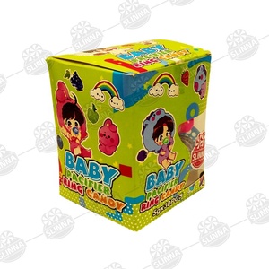 Vente en gros de bonbons fruités en forme de boule pour bébés, emballage créatif en boîte, jouet anneau de sucette, collations pour enfants - Product Image 6