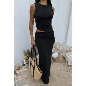 Ensemble de costume noir basique pour femmes - Product Image 5