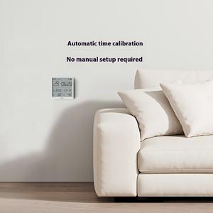 <span class=keywords><strong>Duke</strong></span> Indoor Smart Home Hoge Precisie Temperatuur-En Vochtigheidsmeter Oled Display Met Standaard Wifi-Connectiviteit Voor Hotels - Product Image 3