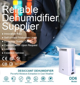 Déshumidificateur d'air en plastique ABS DD6 pour usage domestique - personnalisation disponible - Product Image 2