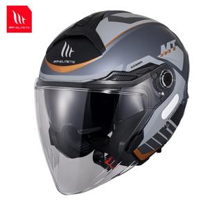 Casco Universal MT 3/4 para Hombre y Mujer, Nuevo Casco de Motocicleta para las Cuatro Estaciones con Cierre Rápido, Material ABS - Product Image 3