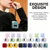 Étui pour écouteurs avec support de téléphone caché, fermeture magnétique pour Airpods Pro 4 3 2 1, sangle anti-perte, coque de protection