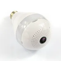 Wireless IP Bulb Camera, WiFi Network Camera, CCTV, 5MP