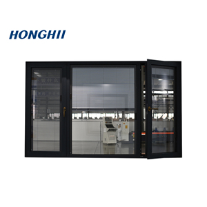 Cửa sổ nhôm tự động với Rèm có thể thu vào cửa sổ nhà thương mại bên ngoài giá rẻ để bán - Product Image 3