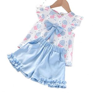 Ensembles de survêtements d'été en gros pour enfants, manteaux et tenues décontractées de haute qualité pour femmes et filles - Product Image 1