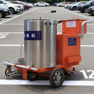 Professional Thermoplastic Marking Equipment <b>Walk</b>-Behind Road Line Marking <b>Machine</b> for Parking Lot/Road Markings - Product Image 1