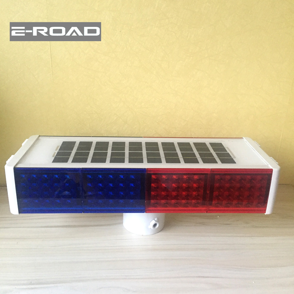 Светодиодная вспышка сигнальная лампа Солнечный светофор
