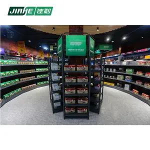 עיצוב חדש עץ חנות פלדה אביזרי ladenbau חנות תצוגה מדפים סופרמרקט מדפים - Product Image 4