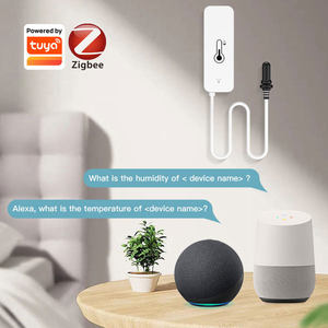 Tuya Zigbee <b>Temperature</b> Humidity <b>Sensor</b> with External Probe <b>Wireless</b> Thermometer App Monitor for Freezer, Refrigerator Fish Tank - Product Image 6