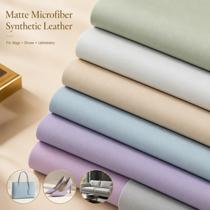 Feuilles de cuir synthétique PU microfibre gaufré imperméable de 1,2 mm, <span class=keywords><strong>film</strong></span> étirable laminé pour chaussures, sacs, canapés et vêtements - Product Image 6