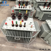 Transformateur de puissance triphasé immergé dans l'huile haute tension 6KV 35KV pour utilisation en sous-station 380V 220V – Appareil de distribution électrique
