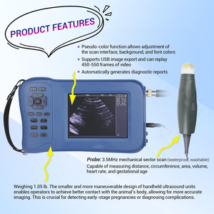 多機能獣医用ポータブル超音波獣医用妊娠スキャン - Product Image 5