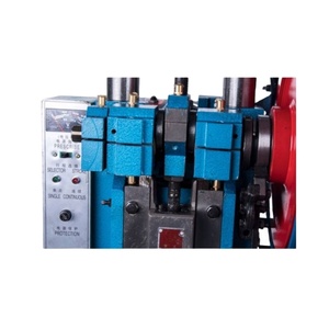 <b>Small</b> Double Column Electric Desktop Punch Press Equipment Hydraulic Ironworker for Bench and Column Press - Product Image 3