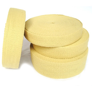 Aramid Kevlar fitil dokuma bant düz Kevlar Wick ateş gösterisi