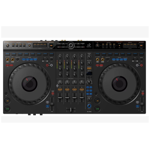 Pioneer <span class=keywords><strong>DJ</strong></span> DDJ-GRV6 : Contrôleur <span class=keywords><strong>DJ</strong></span> professionnel 4 canaux |   <span class=keywords><strong>Native</strong></span> rekordbox, Serato <span class=keywords><strong>DJ</strong></span> Pro, djay |   Double USB-C à échange à chaud |   Roues de défilement de 206 mm |   P - Product Image 1