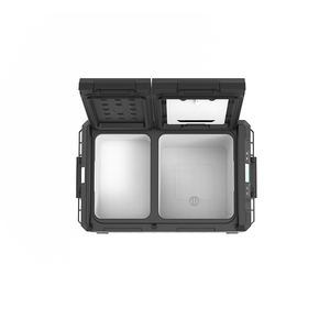 Refrigerador Portátil de Doble Puerta GCSOAR ED 35/45/55L con DC12V/24V para Auto y Camioneta, Ideal para Camping CN/GUA - Product Image 1