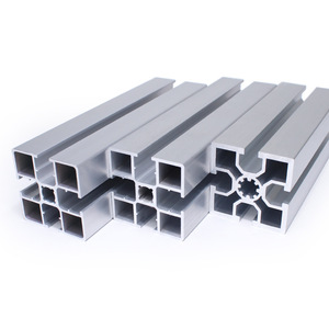 Chuangying 5050 Aluminum Profile 50x50 <b>Square</b> 6063 Alloy Industrial <b>Frame</b> Anodized Cutting Service - Product Image 5