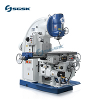 Fraiseuse à genouillère SGSK X5040, déplacement de table 900x315x385mm, charge de table 800kg, tête pivotante à 45 degrés pour atelier de fabrication de moules