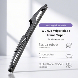 Balais d'<span class=keywords><strong>essuie</strong></span>-<span class=keywords><strong>glace</strong></span> arrière universels haute performance en caoutchouc naturel sans armature, silencieux et multifonctionnels pour pare-brise de voiture, personnalisés en usine - Product Image 6